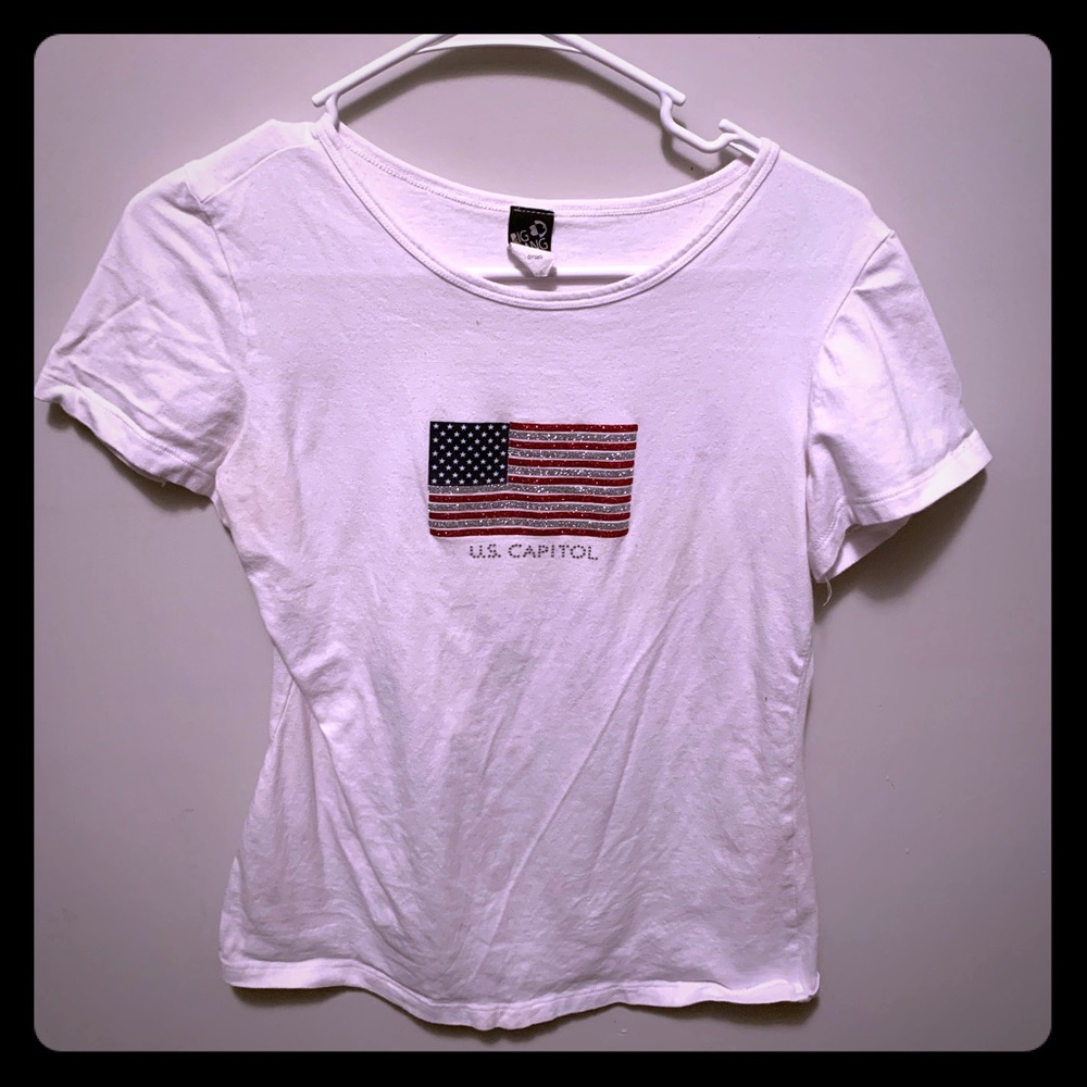 American Flag/ U.S. Capitol T-shirt